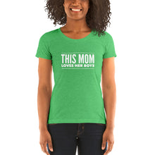 Load image into Gallery viewer, “This Mom” Ladies&#39; short sleeve t-shirt - Surcee Shops
