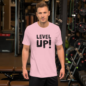 “Level Up” Short-Sleeve Unisex T-Shirt - Surcee Shops