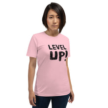 Load image into Gallery viewer, “Level Up” Short-Sleeve Unisex T-Shirt - Surcee Shops
