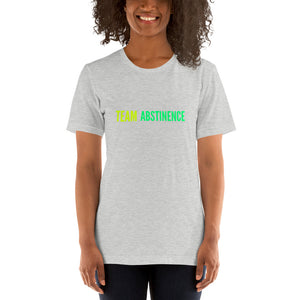 “Team Abstinence” Short-Sleeve Unisex T-Shirt - Surcee Shops