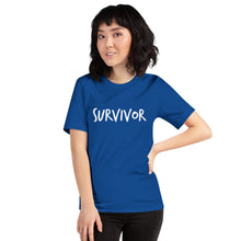 Load image into Gallery viewer, “Survivor” Short-Sleeve Unisex T-Shirt - Surcee Shops
