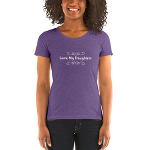 “Love My Daughter” Ladies' short sleeve t-shirt - Surcee Shops