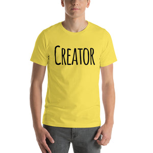 “Creator” Short-Sleeve Unisex T-Shirt - Surcee Shops