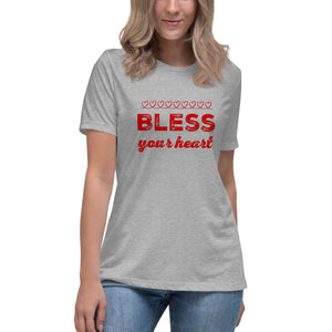 “Bless Your Heart” Women's Relaxed T-Shirt - Surcee Shops