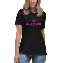 Load image into Gallery viewer, “Queen of Simps” Women&#39;s Relaxed T-Shirt - Surcee Shops
