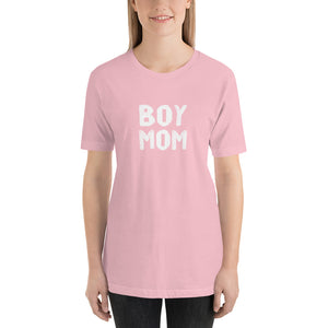 “Boy Mom” Short-Sleeve Unisex T-Shirt - Surcee Shops