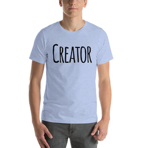 “Creator” Short-Sleeve Unisex T-Shirt - Surcee Shops