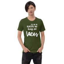 Load image into Gallery viewer, “Bring Me Tacos” Short-Sleeve Unisex T-Shirt - Surcee Shops
