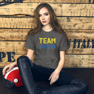 “Team Virgin” 3, Short-Sleeve Unisex T-Shirt - Surcee Shops