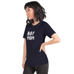 “Boy Mom” Short-Sleeve Unisex T-Shirt - Surcee Shops