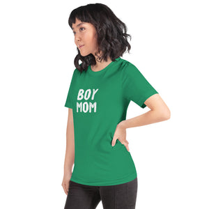 “Boy Mom” Short-Sleeve Unisex T-Shirt - Surcee Shops