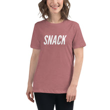 Load image into Gallery viewer, “Snack” Women&#39;s Relaxed T-Shirt - Surcee Shops
