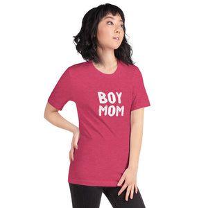 “Boy Mom” Short-Sleeve Unisex T-Shirt - Surcee Shops