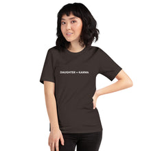 Load image into Gallery viewer, “Daughter = Karma” Short-Sleeve Unisex T-Shirt - Surcee Shops
