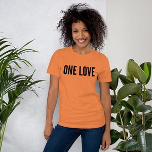 “One Love” Short-Sleeve Unisex T-Shirt - Surcee Shops