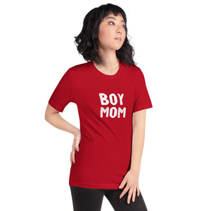 “Boy Mom” Short-Sleeve Unisex T-Shirt - Surcee Shops