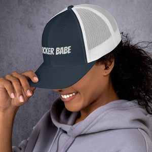 “Trucker Babe” Trucker Cap - Surcee Shops