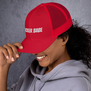 “Trucker Babe” Trucker Cap - Surcee Shops