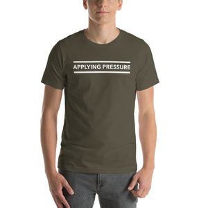 APPLYINGPRESSURE2 Short-Sleeve Unisex T-Shirt - Surcee Shops