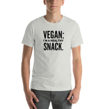 Load image into Gallery viewer, Vegan: Healthy Snack Short-Sleeve Unisex T-Shirt - Surcee Shops
